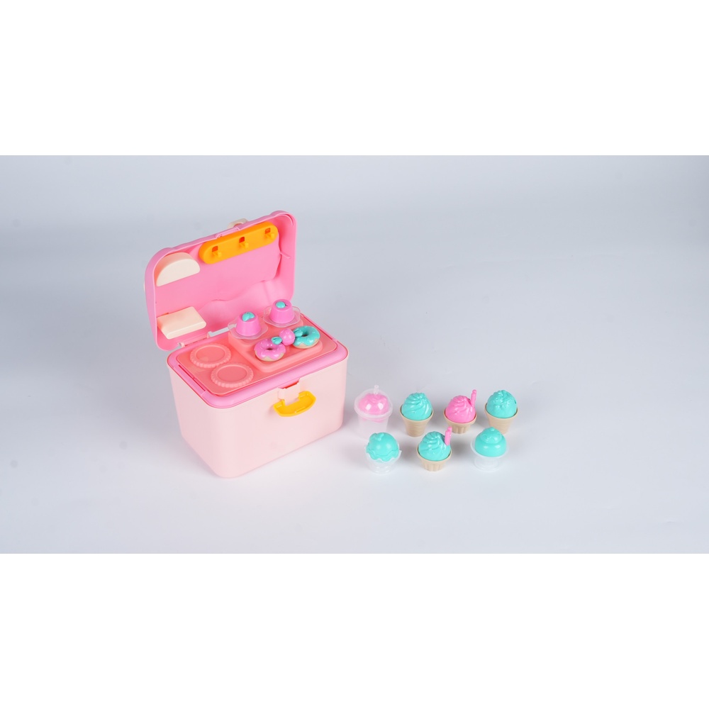 TOYS ของเล่นชุดกระเป๋าขนมหวานหร้อมอุปกรณ์ # 2201-7 ขนาด 16.5x13.5x19 ซม.