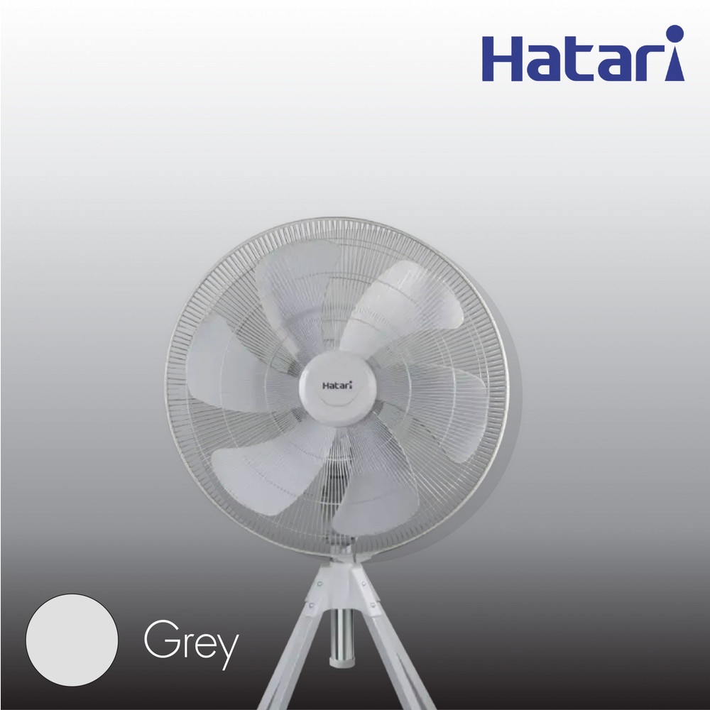HATARI พัดลมอุตสาหกรรมสี่ขา 25 นิ้ว IQ25M1 สีเทา
