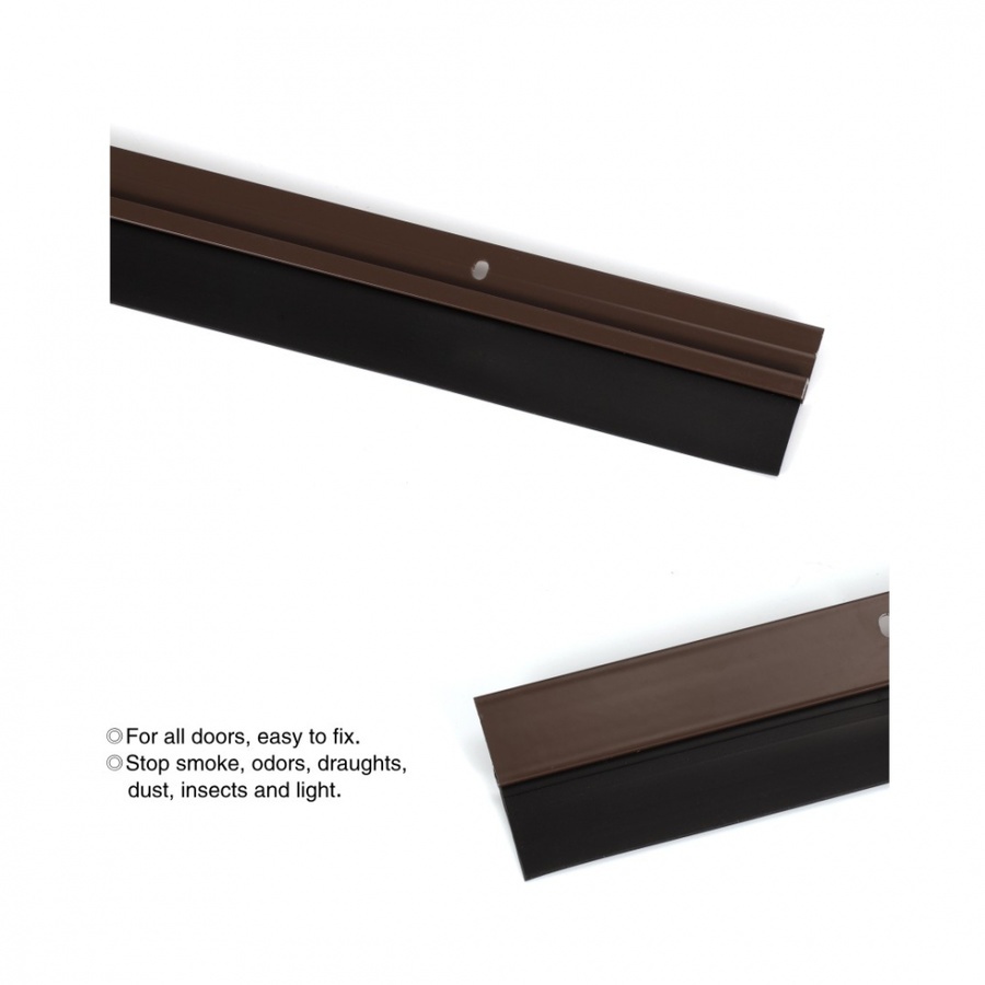 TORSTEN เส้นกันแมลงอะลูมิเนียม แถบยาง รุ่น KZT059-BN  100ซม. สีน้ำตาล