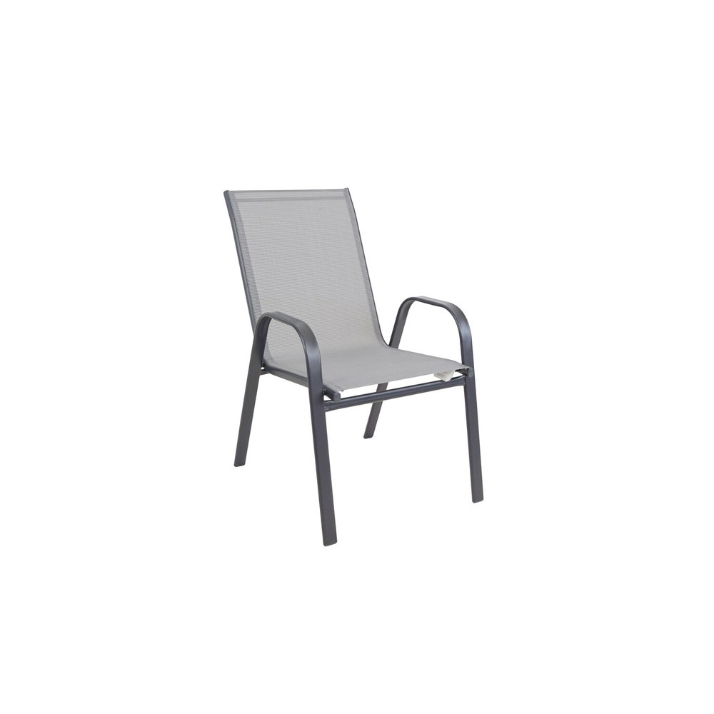 SUMMER SET เก้าอี้สนาม รุ่น GUS-CHAIR ขนาด 55x61x91 ซม. สีเทา
