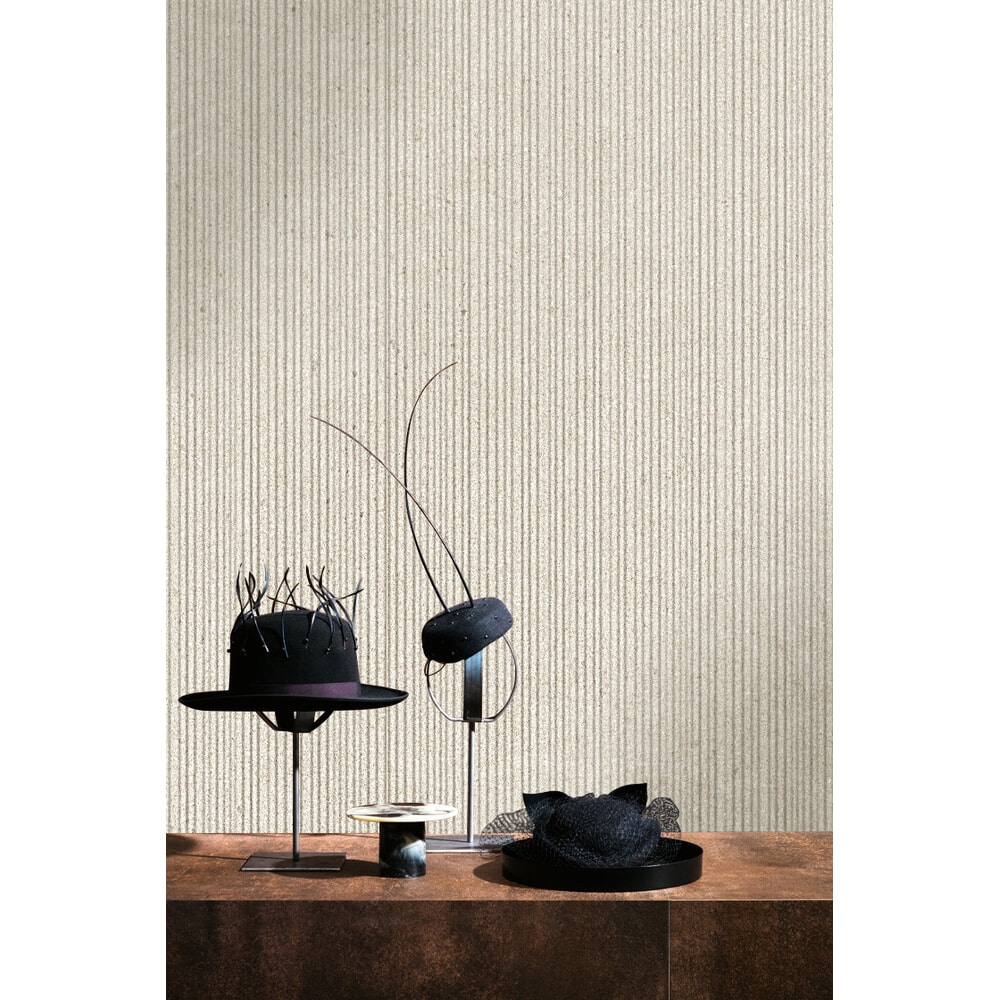 La Arezza 60X120 ซม.กระเบื้องพอร์ซเลน รุ่น The voque light gray (DGD12600LA07) Matt - Hone Random (3pcs /box 2.16 sqm)