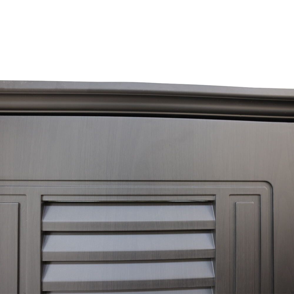 CLOSE บานซิงค์ถังแก๊ส ABS ขนาด 50.8x74.8 ซม. VICTORIA สีชาร์โคล