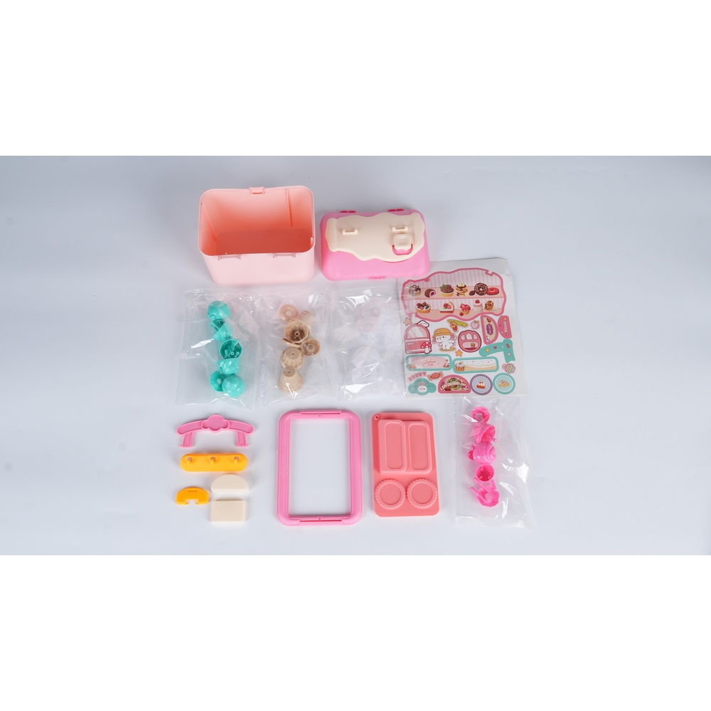 TOYS ของเล่นชุดกระเป๋าขนมหวานหร้อมอุปกรณ์ # 2201-7 ขนาด 16.5x13.5x19 ซม.