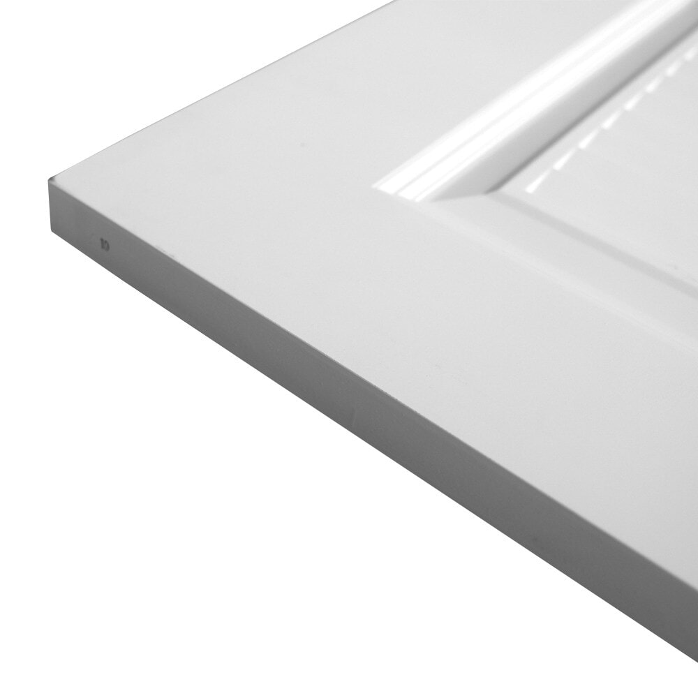 HOLZTUR ประตู HDF บานทึบ 2 ฟัก HDF-S15 80x200ซม. สีขาว