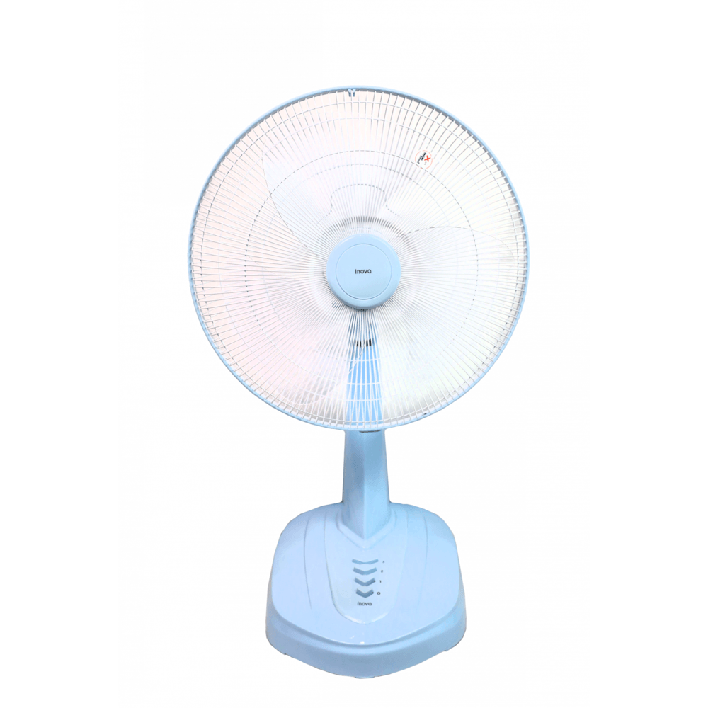 INOVA พัดลมตั้งโต๊ะ 18 นิ้ว รุ่นHG-A1801 สีฟ้า