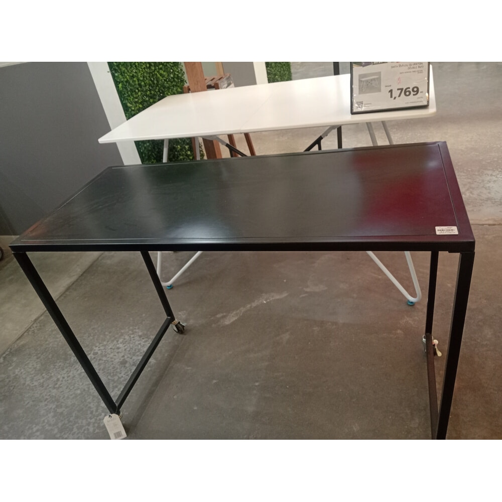 SMITH โต๊ะทำงาน รุ่น MALLECO ขนาด 100x46x74 ซม. สีดำ