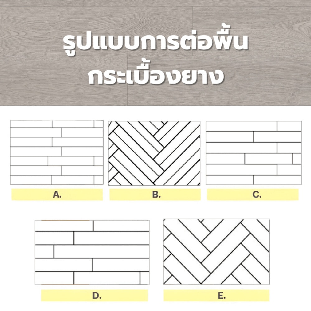 แผ่นปูพื้น SPC Click lock 230x1500x5มม +1มม IXPE  รุ่น AMG7141-6  สี light grey (2.07ตรม./6แผ่น)