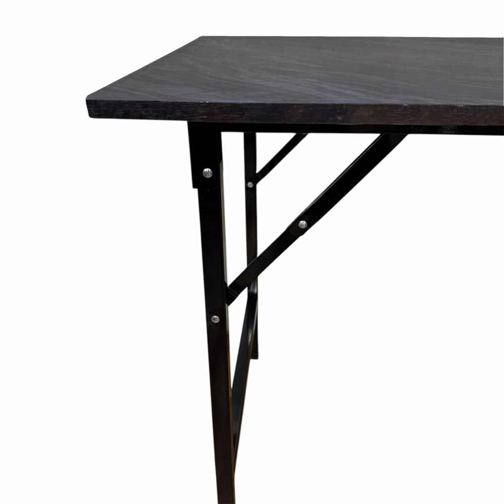 DELICATO โต๊ะเอนกประสงค์ รุ่น MD667 Volakas ขนาด 60x90x75 ซม. ลายหินดำ
