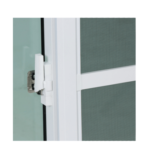 TRUSTAND (J-TRUST) หน้าต่างอะลูมิเนียมมีช่องระบายอากาศ บานเลื่อน SFS JW7-SFS1811-W5G+ 180x110ซม. สีขาว พร้อมมุ้ง