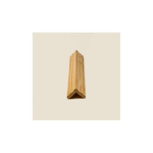 คิ้วตกแต่ง-ไม้สัก M.1402(ครอบมุม) 1"x1"x6 ฟุต