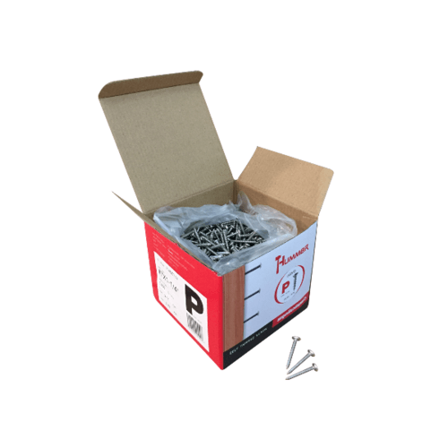 HUMMER สกรูเกลียวปล่อยหัว P-HM7114 ขนาด 7x1-1/4" (1000ตัว/กล่อง)