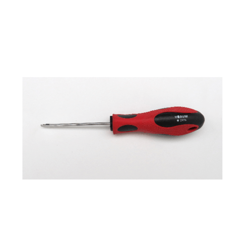 BAUM ไขควงปากแบน ด้ามยาง รุ่น 315DC-3X75 MM