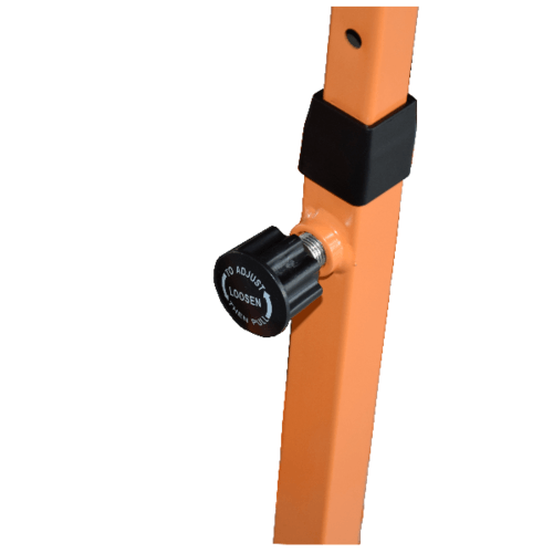 4TEM แทมโพลีนพร้อมที่จับรูปตัว T Ø50" รุ่น TX02 สีส้ม