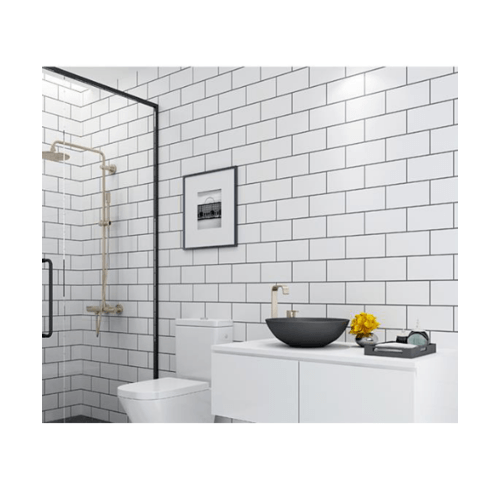 TAPIO วอลเปเปอร์แบบมีกาว 45x1000ซม. ลาย Brick BYD020 สีขาว