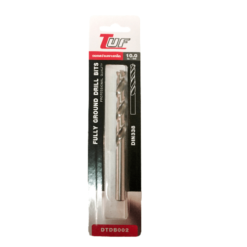 ดอกสว่านเจาะเหล็ก (มาตรฐานDIN338) รุ่น DTDB002 10.0mm.