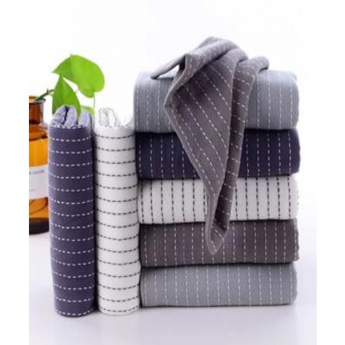 COZY ผ้าขนหนู รุ่น GTL007-BL ขนาด 70x140 ซม. สีกรม