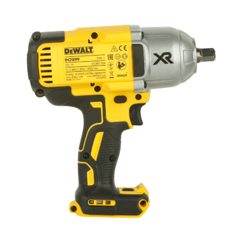 DEWALT บล็อคกระแทกไร้สาย ขนาด 1/2 นิ้ว 18 โวลต์ เครื่องเปล่า พร้อมกล่องเครื่องมือ รุ่น DCF899HNT-XJ