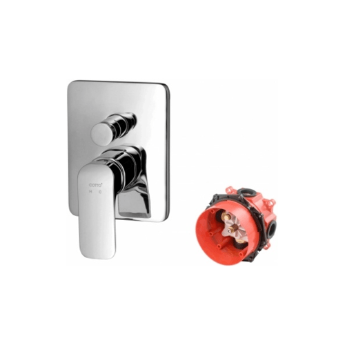 Cotto วาล์วผสมเปิด-ปิดน้ำแบบก้านโยกชนิดฝังผนังพร้อม Divertor รุ่น Divertor รุ่น SCIROCCO CT2145A(SET)  ขนาด
