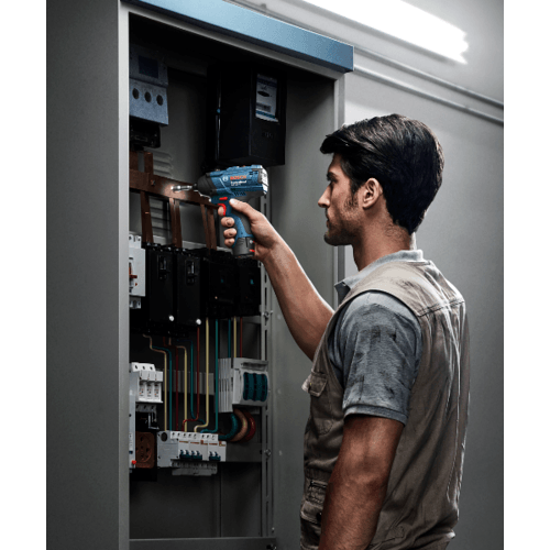 BOSCH ไขควงกระแทกไร้สาย 1/4นิ้ว 12V รุ่น GDR120-Li Gen3 พร้อมแบตเตอรี่ 1.5Ah 2ก้อน