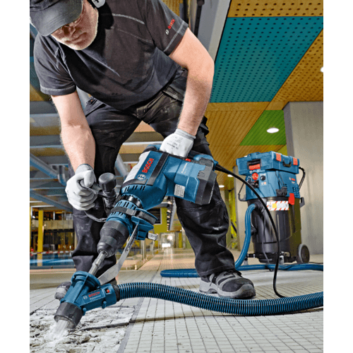 BOSCH เครื่องดูดฝุ่นสำหรับสว่านเจาะทำลายไม่เกิน 600 มม. รุ่น GDE MAX