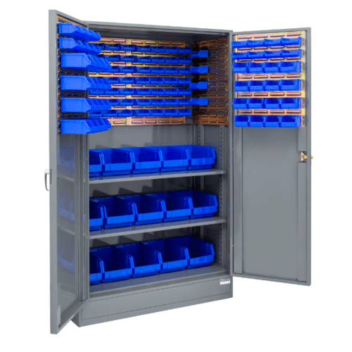 TOOLMAX ตู้ช่างตั้งพื้นทรงสูง พร้อมกล่องอะไหล่ BCH-1118BN 33.5x103.6x103.8cm.