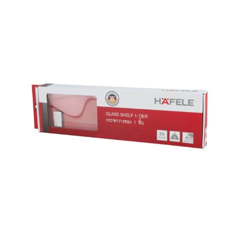 Hafele หิ้งวางของกระจก รุ่น 495.80.033