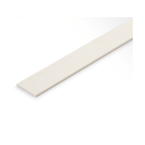 ห้าห่วง ไม้ระแนง รุ่นขอบวี ลายเสี้ยน 0.8x7.5x300 ซม. สีธรรมชาติ