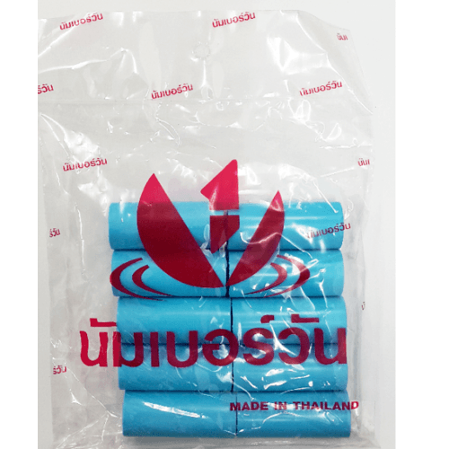 NUMBER ONE  ข้อต่อตรง หนา 1/2"(18) ชั้น 13.5  (แพ็ค 10) สีฟ้า