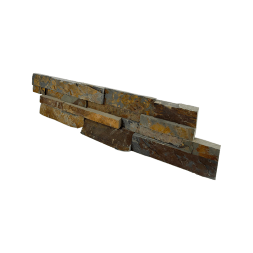 หินธรรมชาติ 15x60 ซม.หินกาบจิ๊กซอโกลเด้นทีค รุ่น NSD-GSE-010-1560