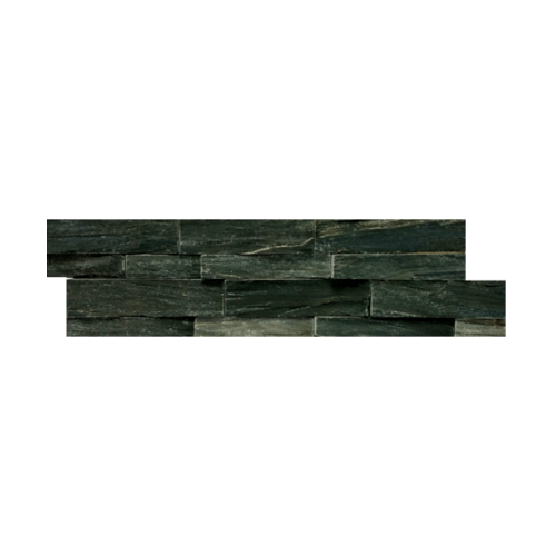 หินธรรมชาติ 15x60 ซม.หินกาบจิ๊กซอเขียวเปลือกไม้ รุ่น NSD-GSE-011-1560