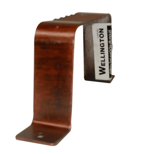WELLINGTAN ที่รัดท่อน้ำฝนอลูมิเนียม สีบลอนซ์