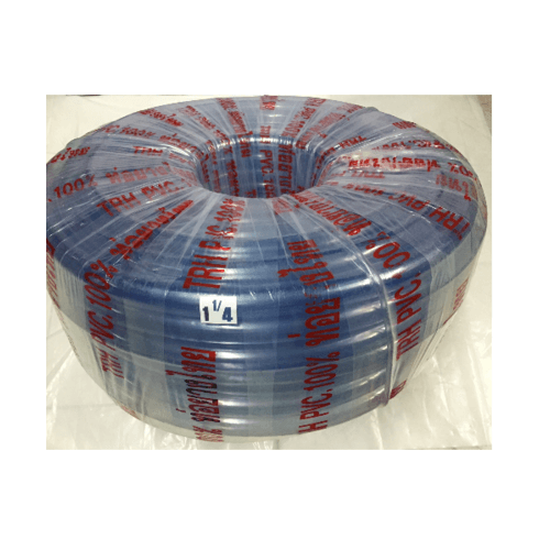 ท่อยางไทย สายยาง พีวีซี 1.1/4" 50M. สีใส
