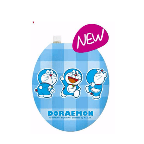 WSP ฝาชักโครกเสริมฟองน้ำ ลายโดราเอม่อน รุ่น TS-30/DN007   สีฟ้า