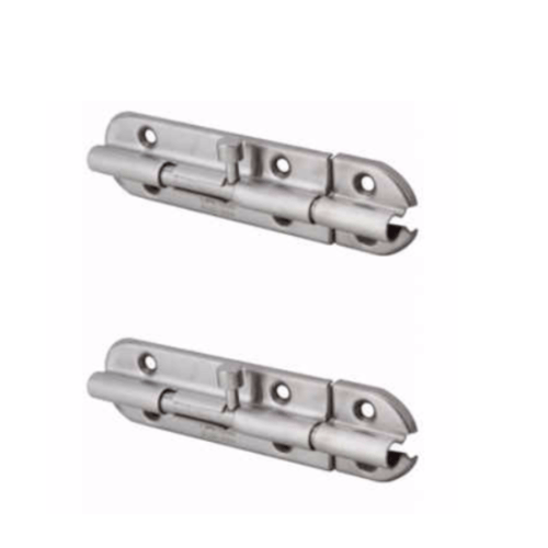 HAFELE กลอนทั่วไปเหล็ก 4" สีสแตนเลสด้าน 489.71.304