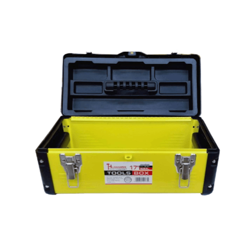 HUMMER กล่องเครื่องมือสีเหลือง 17" รุ่น JW-7017