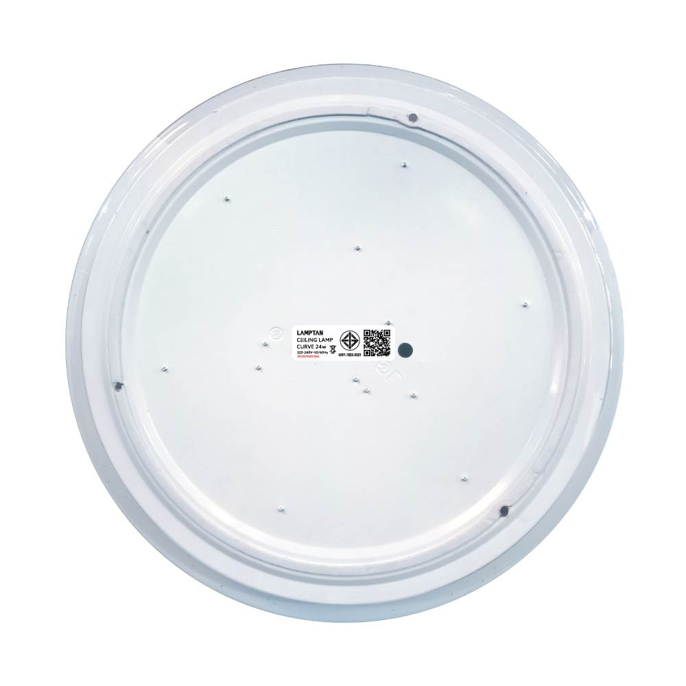 LAMPTAN โคมไฟเพดาน LED 24W รุ่น CURVE แสงเดย์ไลท์