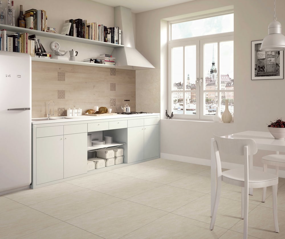 Marbella กระเบื้องพอร์ซเลน 60x60 ซม. รุ่น แมทครีม HD2504(4P).A (Matt)