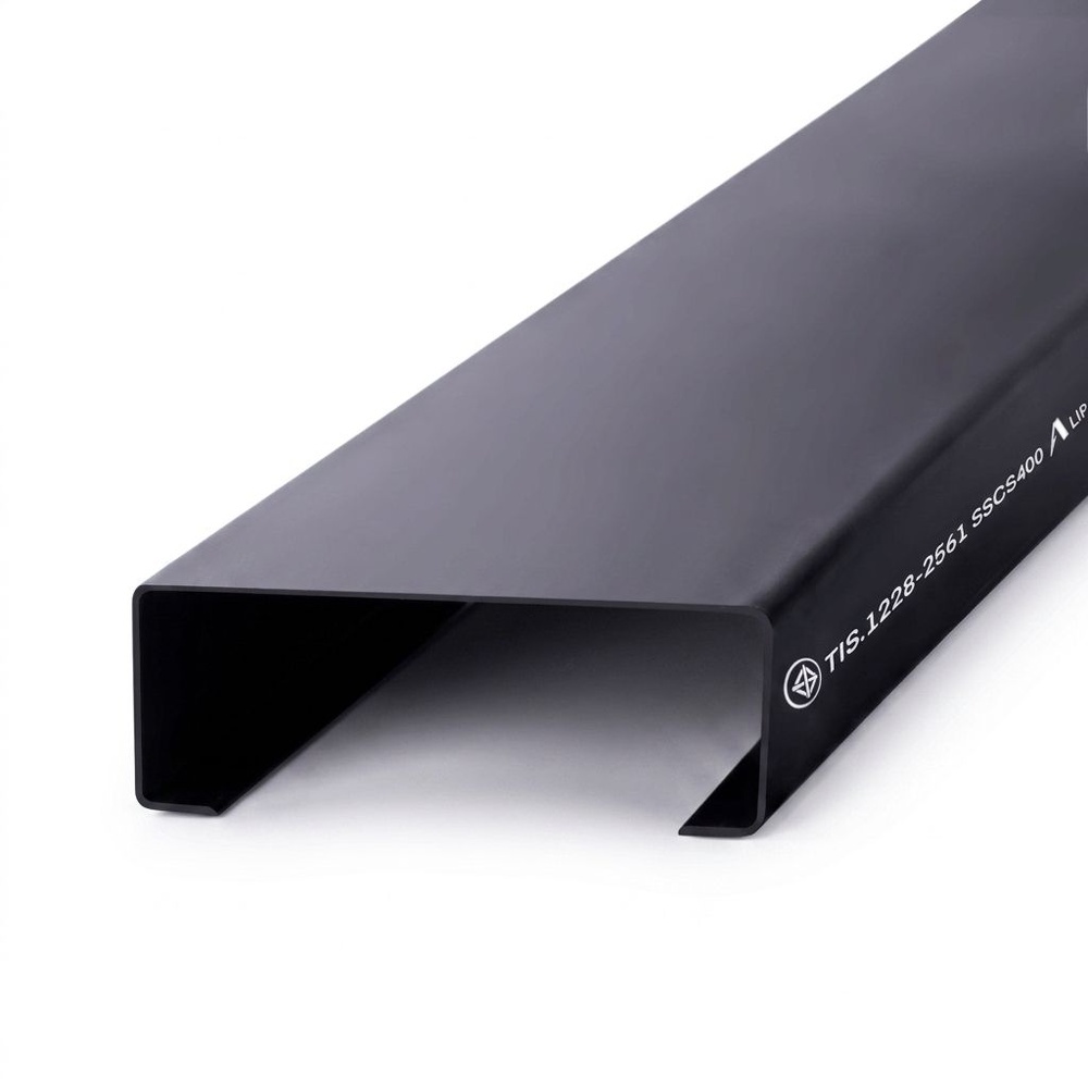 เหล็กตัวซีมีขอบ มอก. ขนาด 150 x 50 x 20 x 3.2 มม.