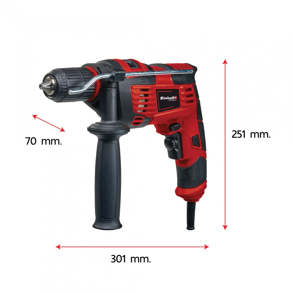 Einhell สว่านกระแทกไฟฟ้า ขนาด 13มม. กำลังไฟ 720W รุ่น TC-ID 720/1 E
