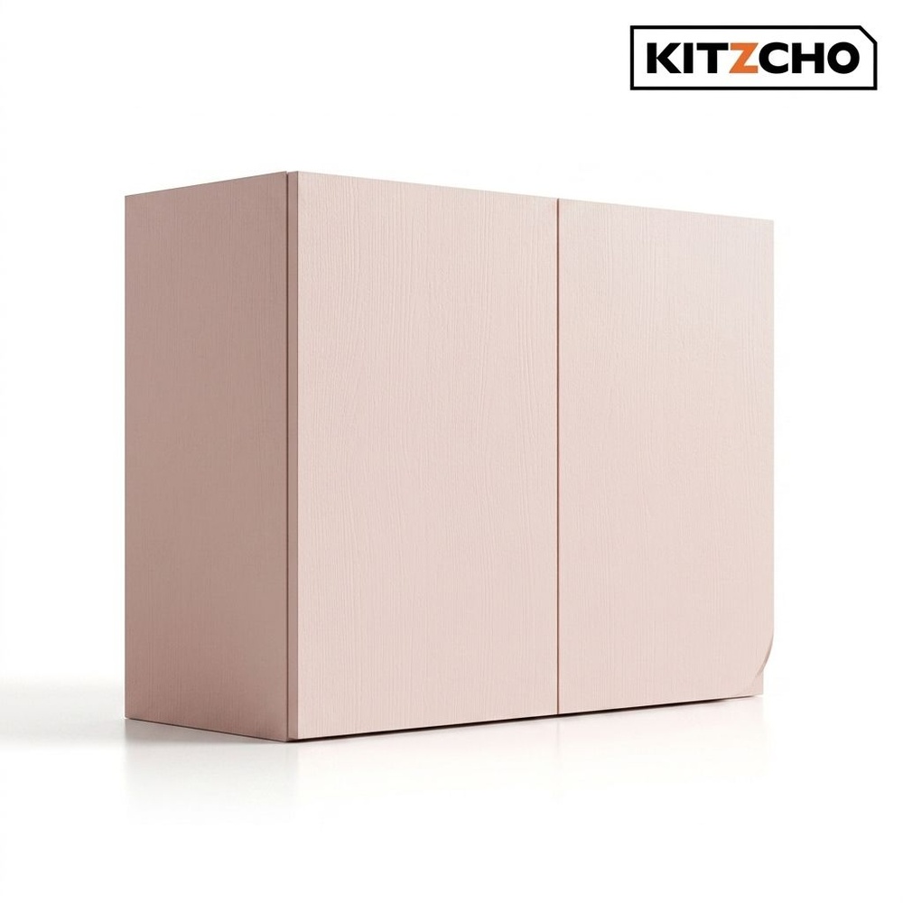 KITZCHO ตู้แขวนเข้ามุมขวาบานทึบตรง6080 KENCURWCF6080RBL สีบลอสซั่ม