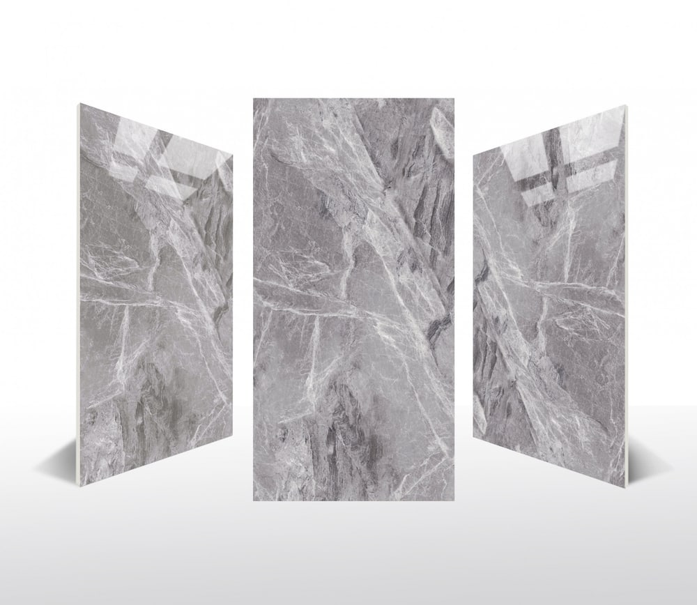 Marbella 60x120 ซม. กระเบื้องพอร์ซเลน รุ่น แองเกิล ดาร์กเกรย์ XJ126006J (2P/1.44 ตร.ม.) Gloss Random