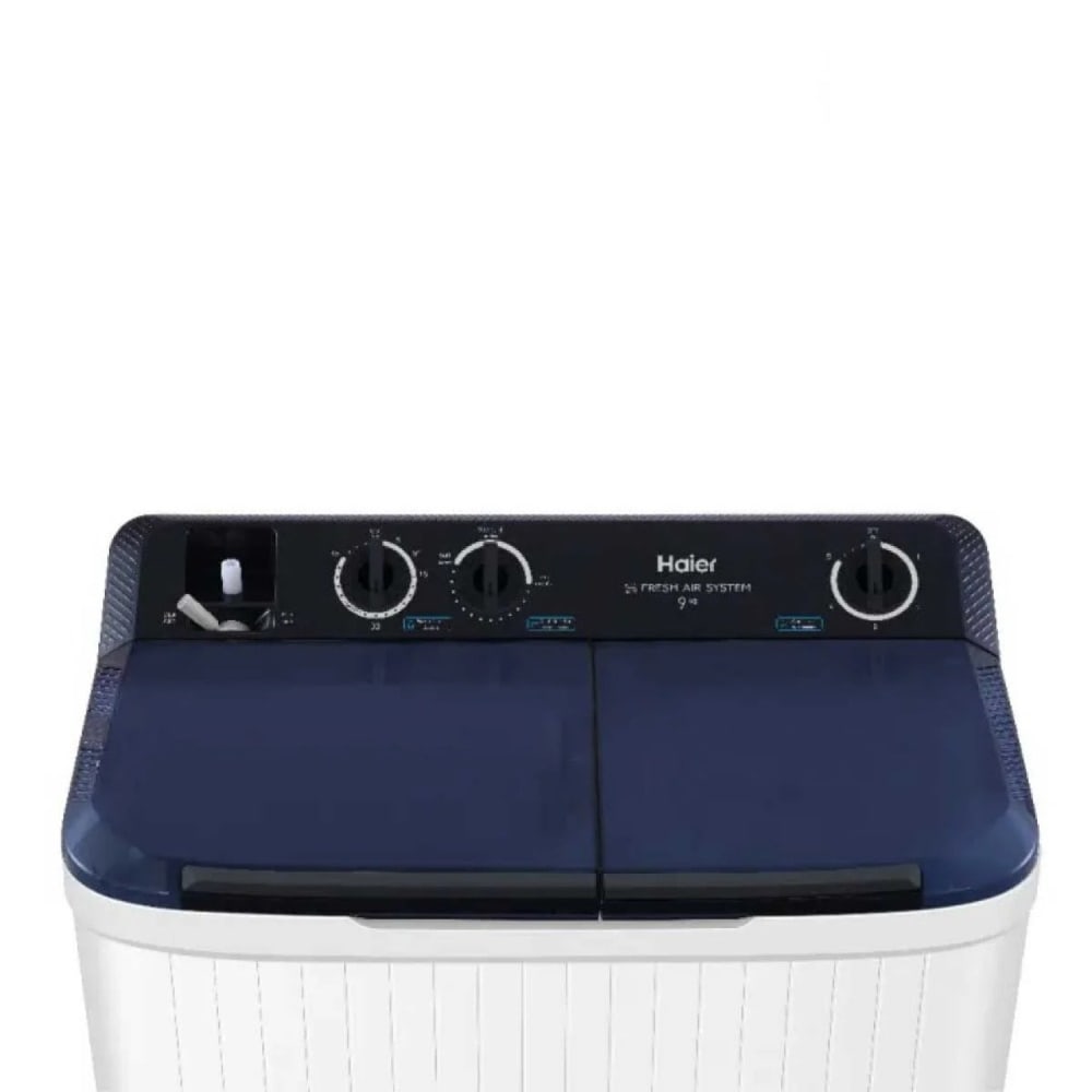 HAIER เครื่องซักผ้า 2 ถัง 15 กก. รุ่น HTW150-1217BS