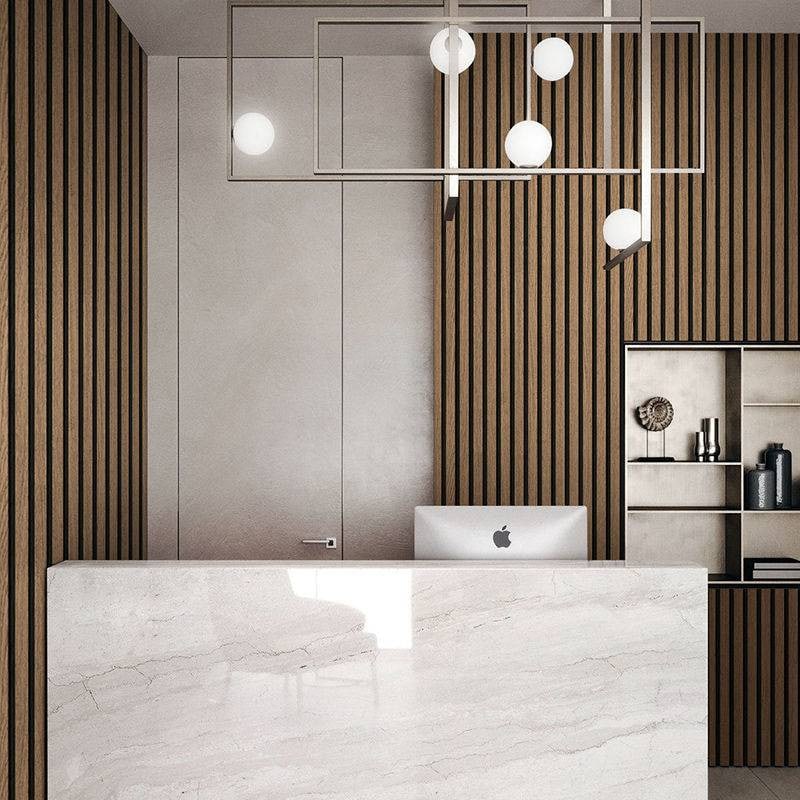 GREAT WOOD ไม้ระแนงตกแต่งผนัง WPC W195-12 195*11.5*2900 มม. Yellow Teak