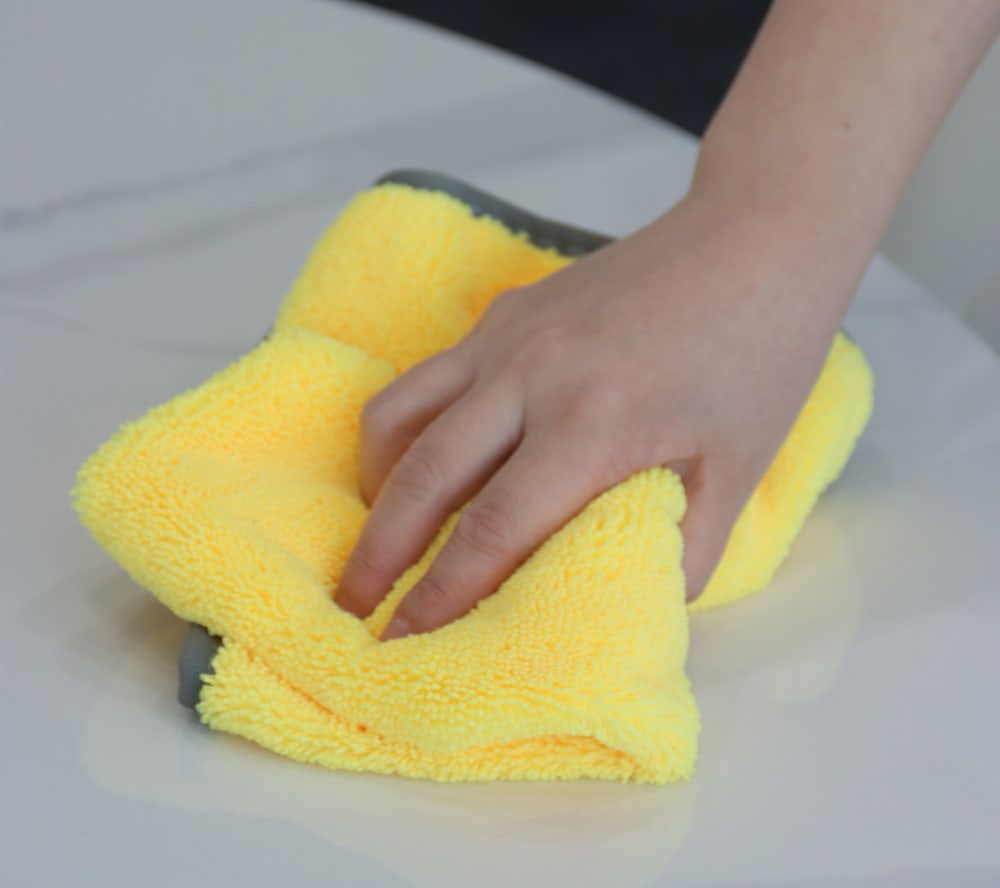 ICLEAN ผ้าเช็ดทำความสะอาด 2 ชิ้น ขนาด 40x40 ซม. รุ่น SuperClean TG59348 สีเทา