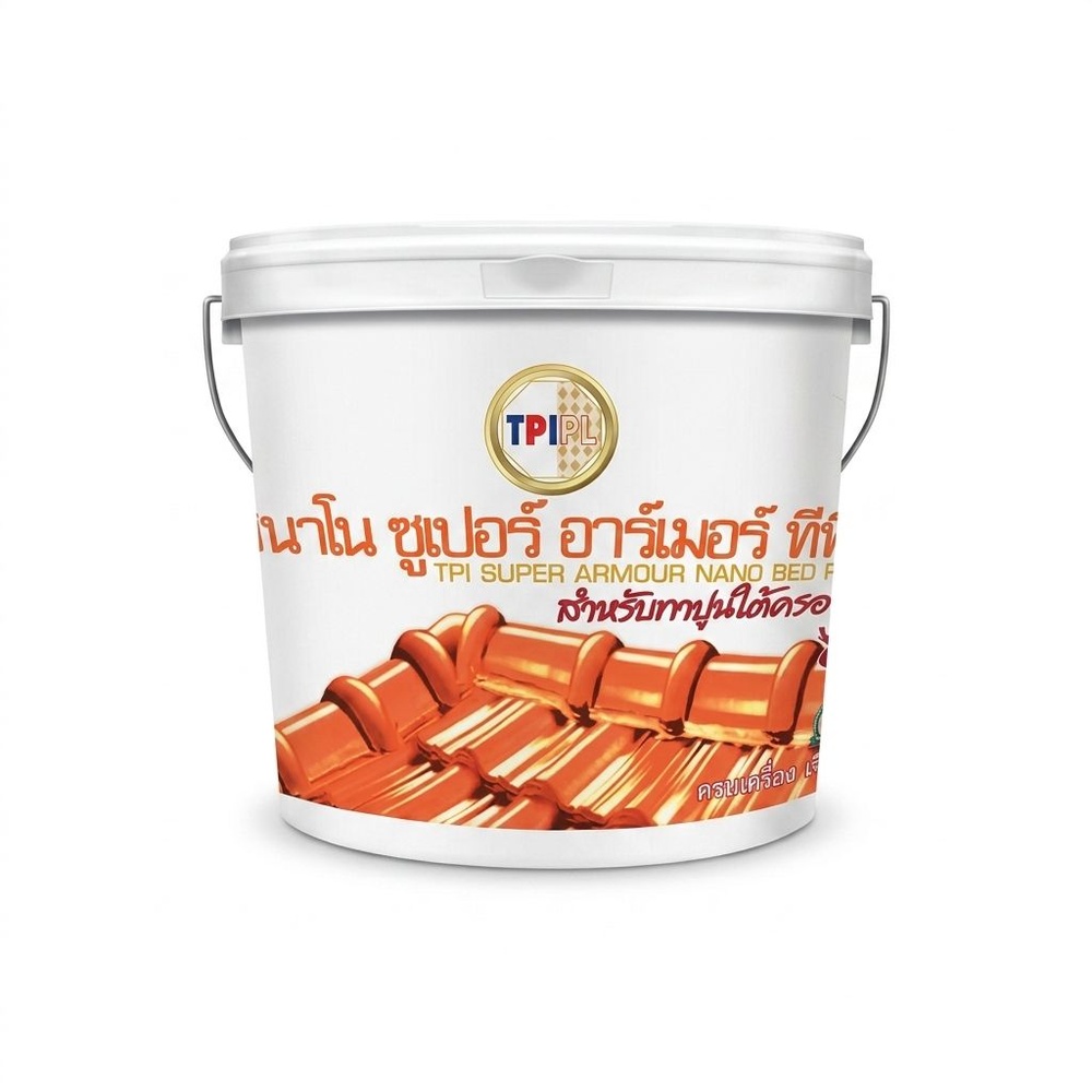 TPI สีทาปูนใต้ครอบ 2 กก. สีเทามาเลศ