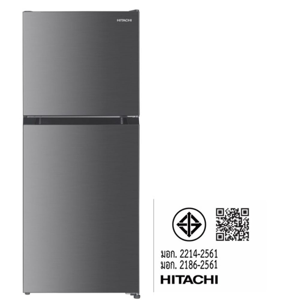 HITACHI ตู้เย็น 2 ประตู 6.4 คิว HRTN5198MXTH