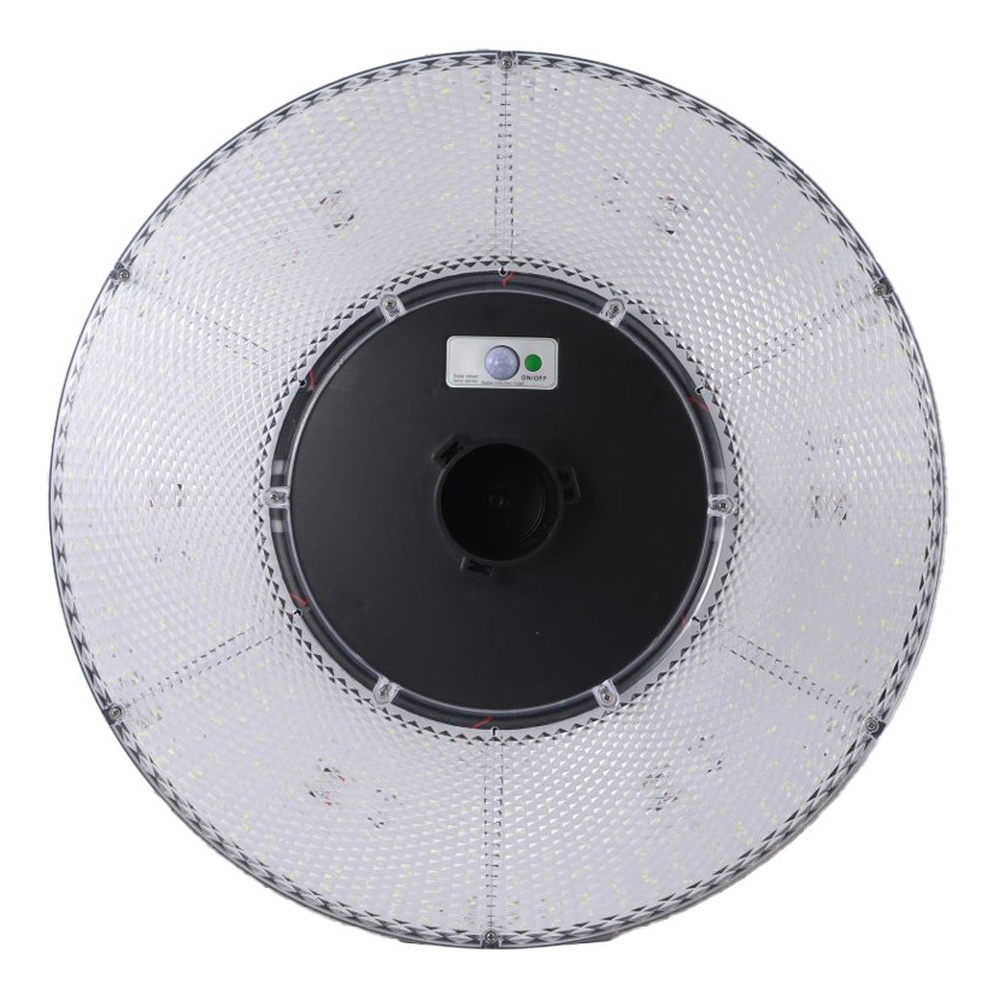EILON โคมไฟสนาม UFO โซลาร์เซลล์ พร้อมรีโมท 2000W รุ่น ETYD-CGQF-2000DL แสงเดย์ไลท์ (เฉพาะตัวโคม)