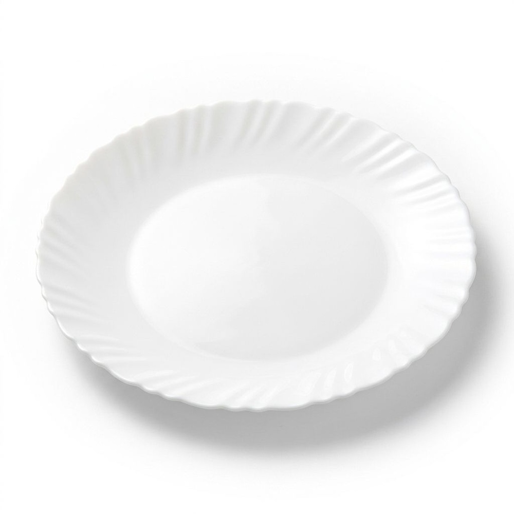 ADAMAS จานโอปอล 8.5” LIGHT850 สีขาว