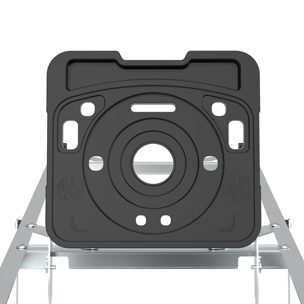 HUMMER บันไดอลูมิเนียมทรง A มีถาดวางถังสี 8ขั้น รุ่น GB7417-8C