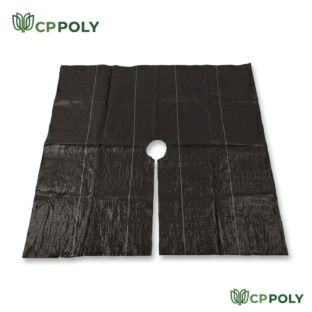 CP ผ้าพลาสติก คลุมวัชพืช ชนิดคลุมโคนต้น ขนาด 0.9x1M.(5/แพ็ค)